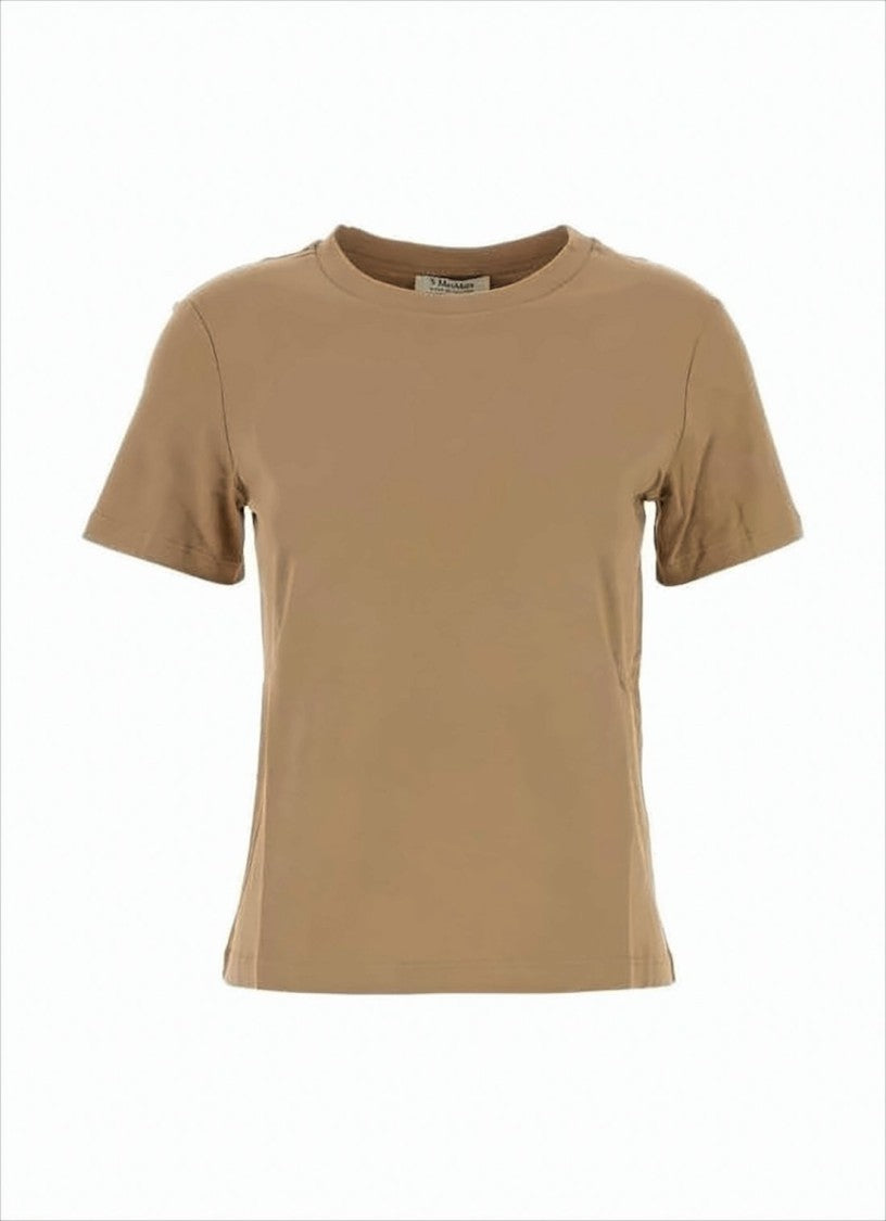 Max Mara Cropped Short-Sleeved T-Shirt