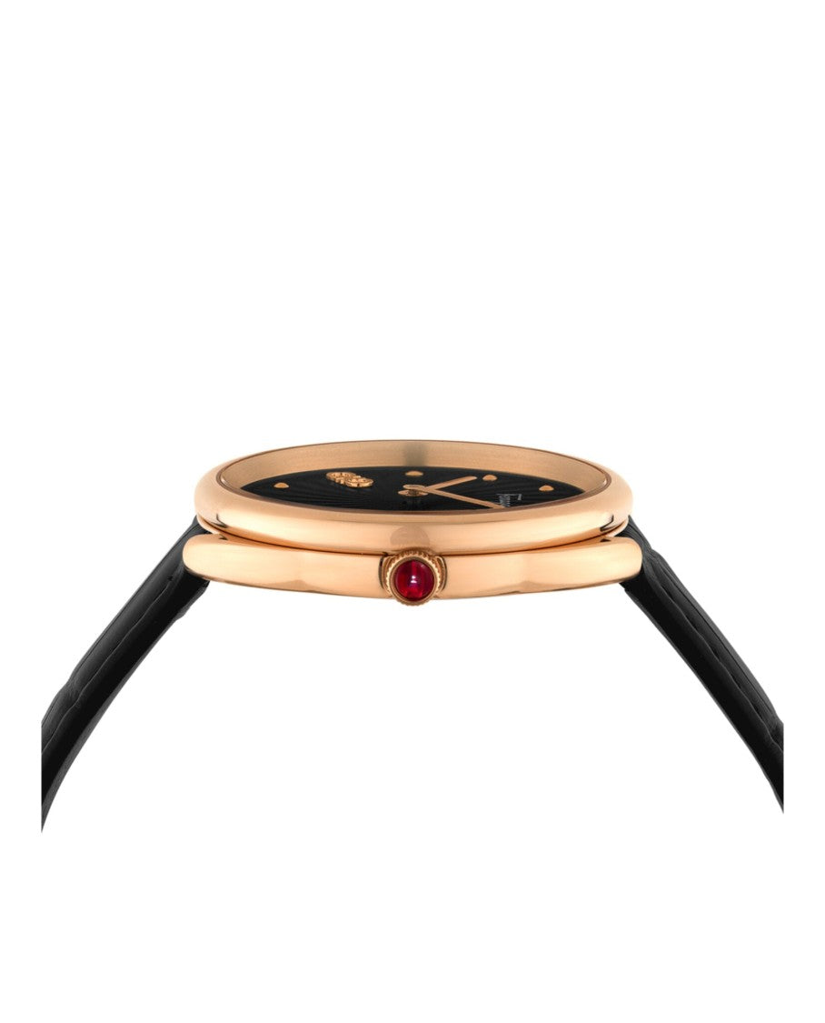 Ferragamo Cuir Strap Watch