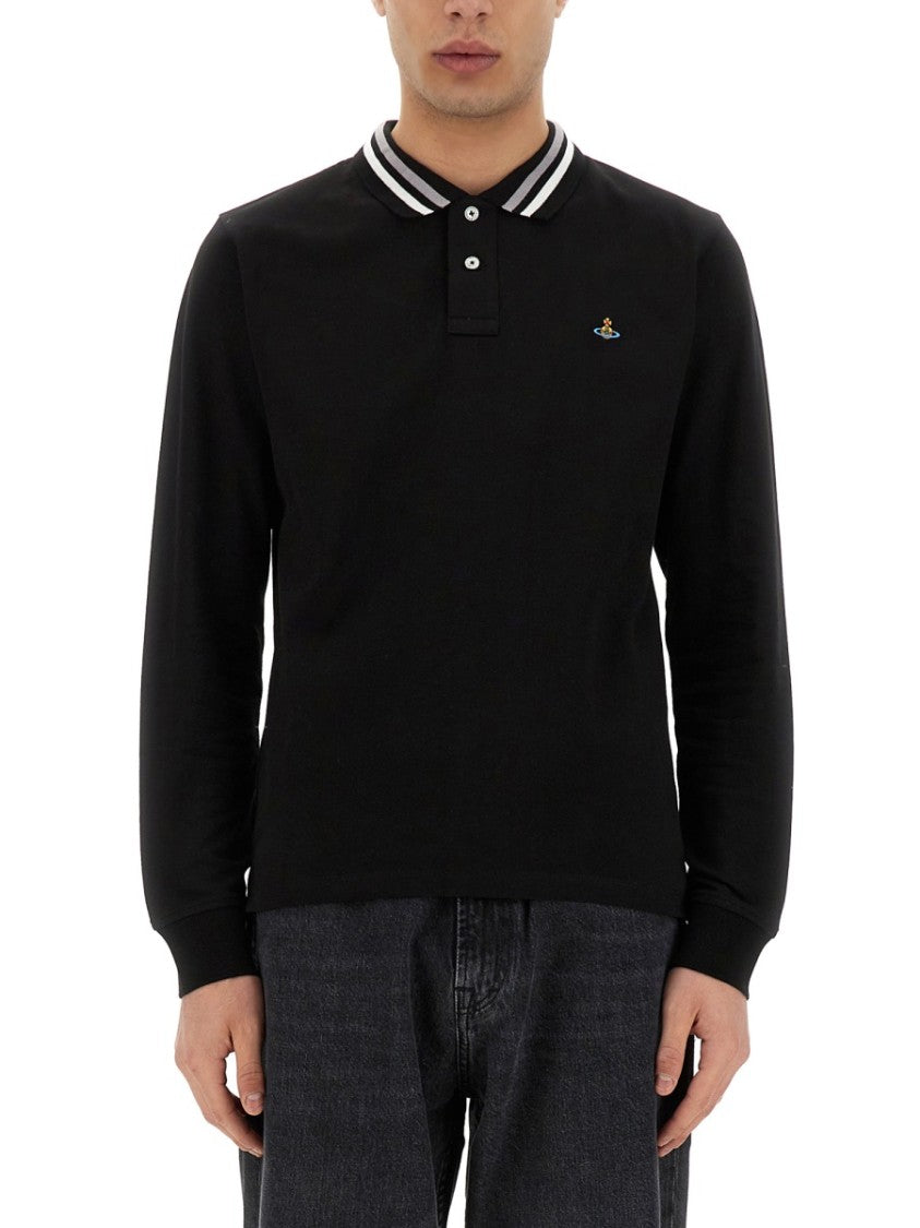 Vivienne Westwood Tailored Long-Sleeved Polo Shirt
