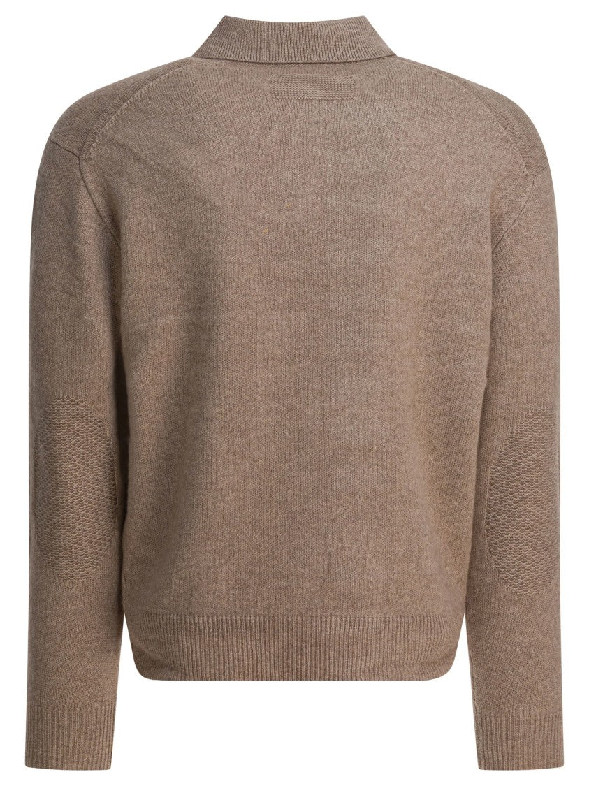 Guest In Residence Fine-Knit Cashmere Polo Shirt With Classic Collar