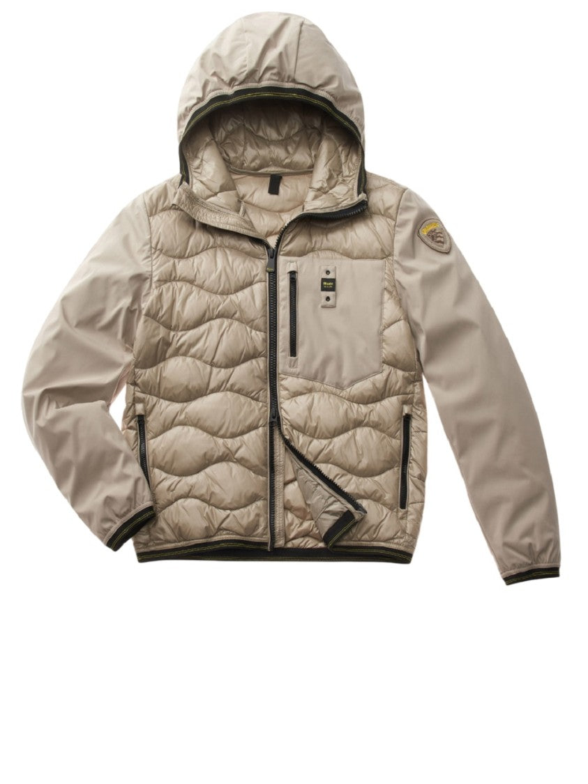 Blauer Beige Down Jacket With Hood