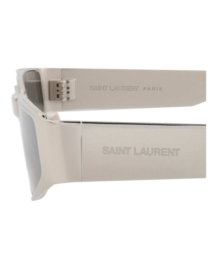 Saint Laurent Cat Eye-Frame Metal Sunglasses