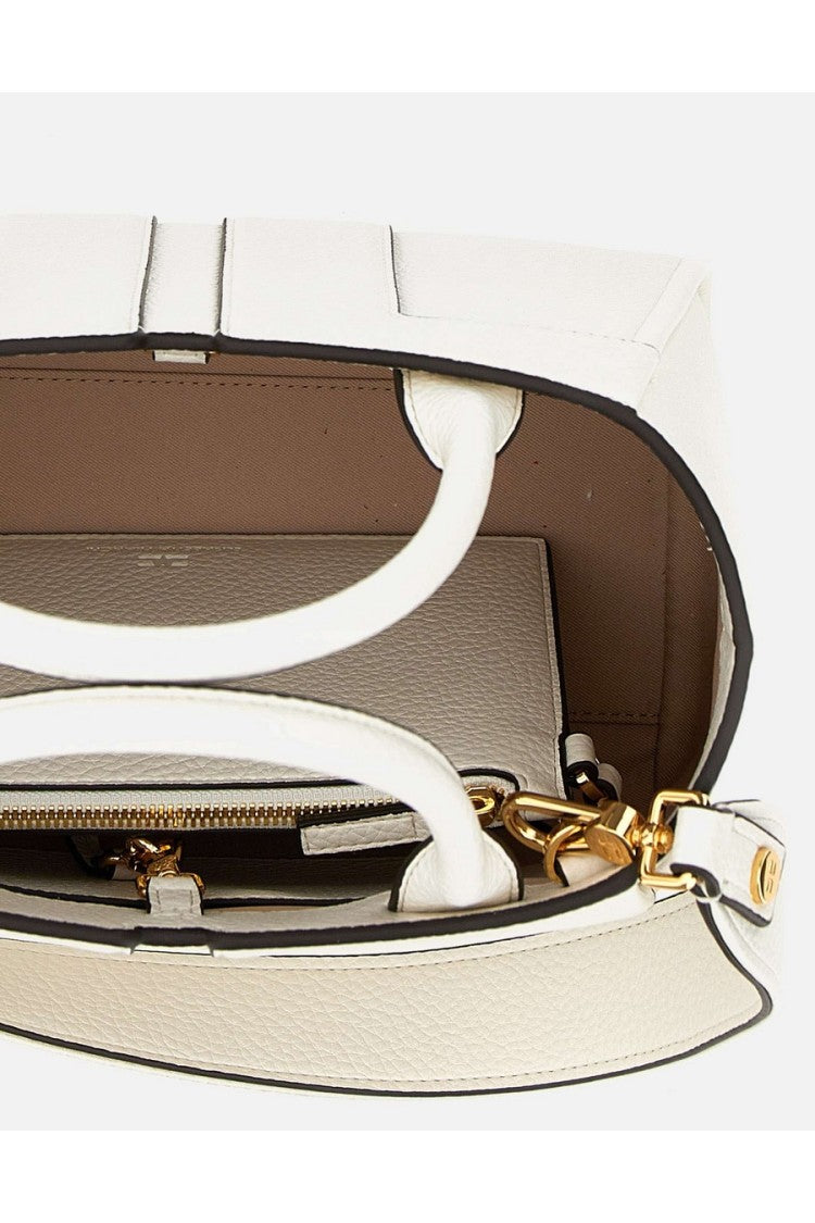 Elisabetta Franchi Structured Sky Handbag