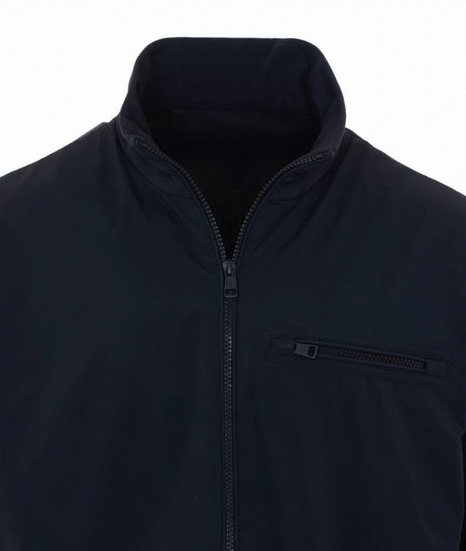 Moncler High Collared Minimalist Casual Jacket