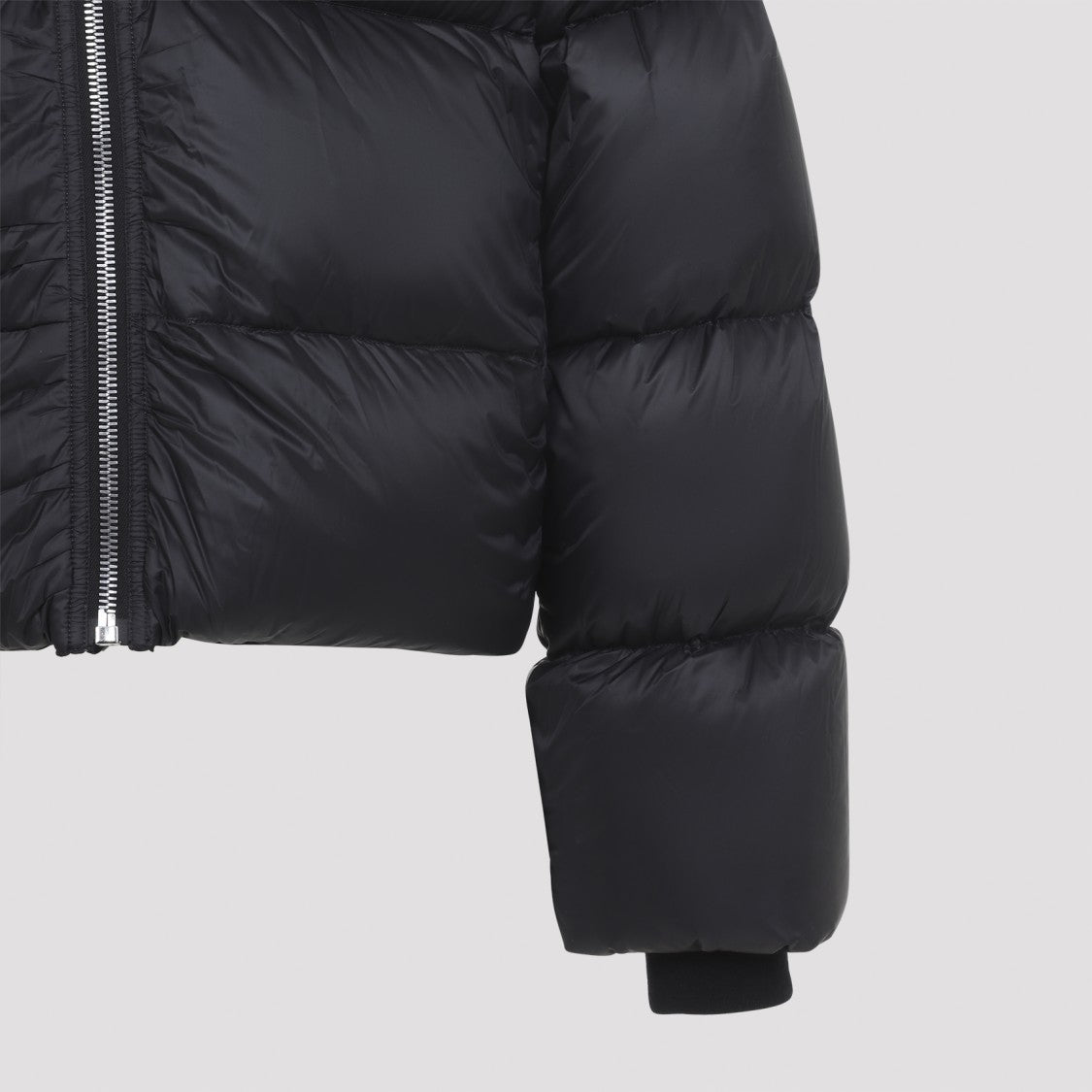 Rick Owens Feather Down Insulated Black Puffer Jacket