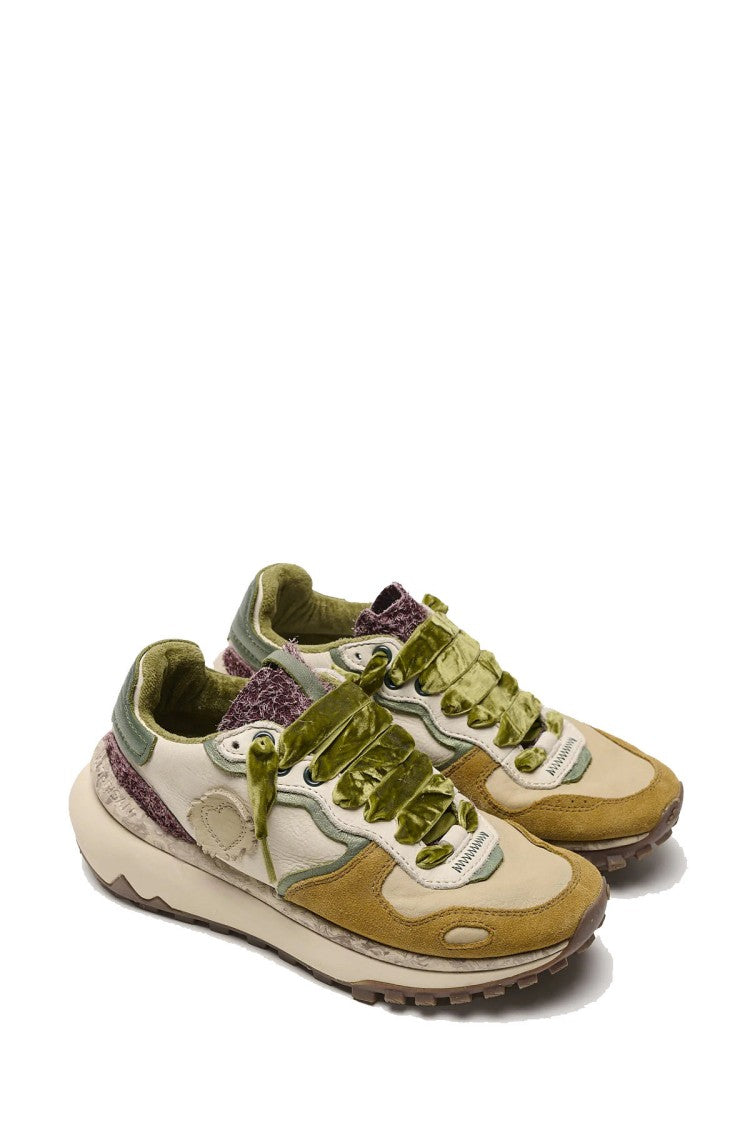 Satorisan Multicolor Leather Low-Top Sneakers