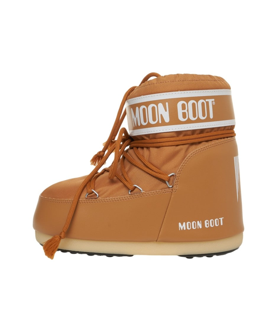 Moon Boot Icon Low Nylon Ankle Boots With Padded Shaft