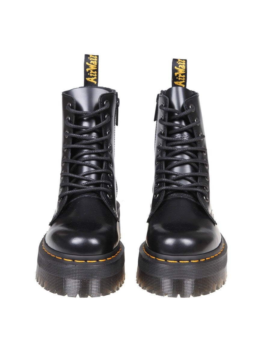 Dr. Martens Black Leather Jadon Anfibio