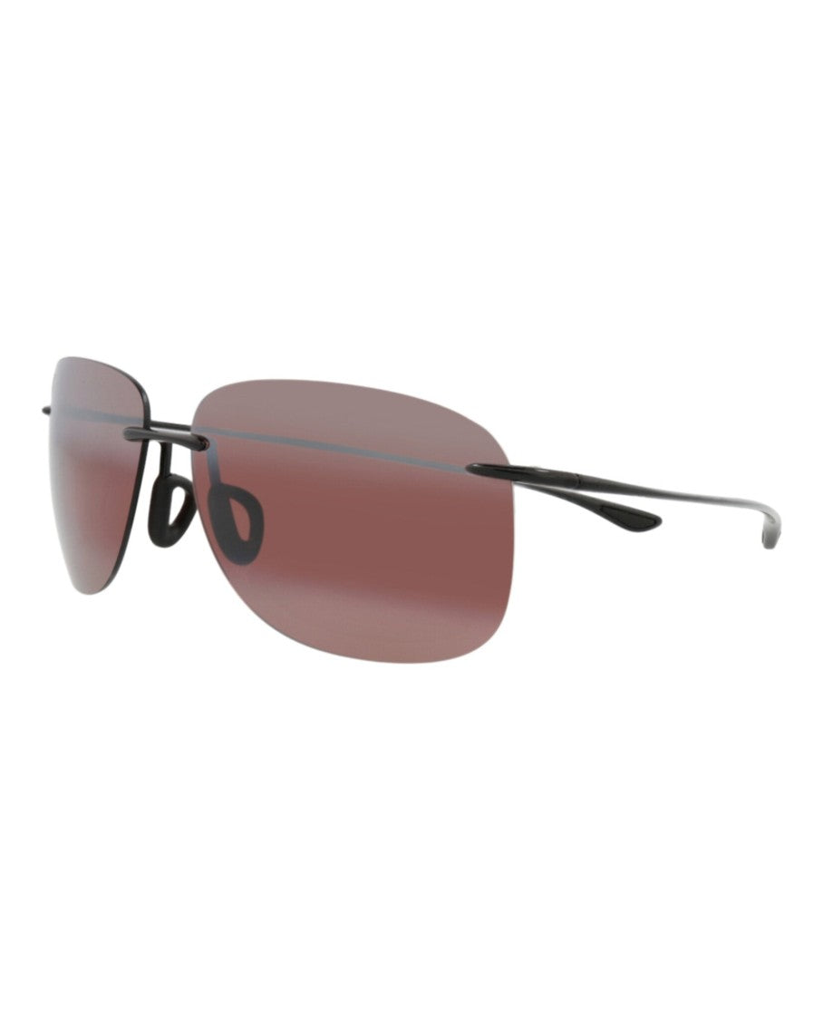 Maui Jim Shield-Frame Injection Sunglasses