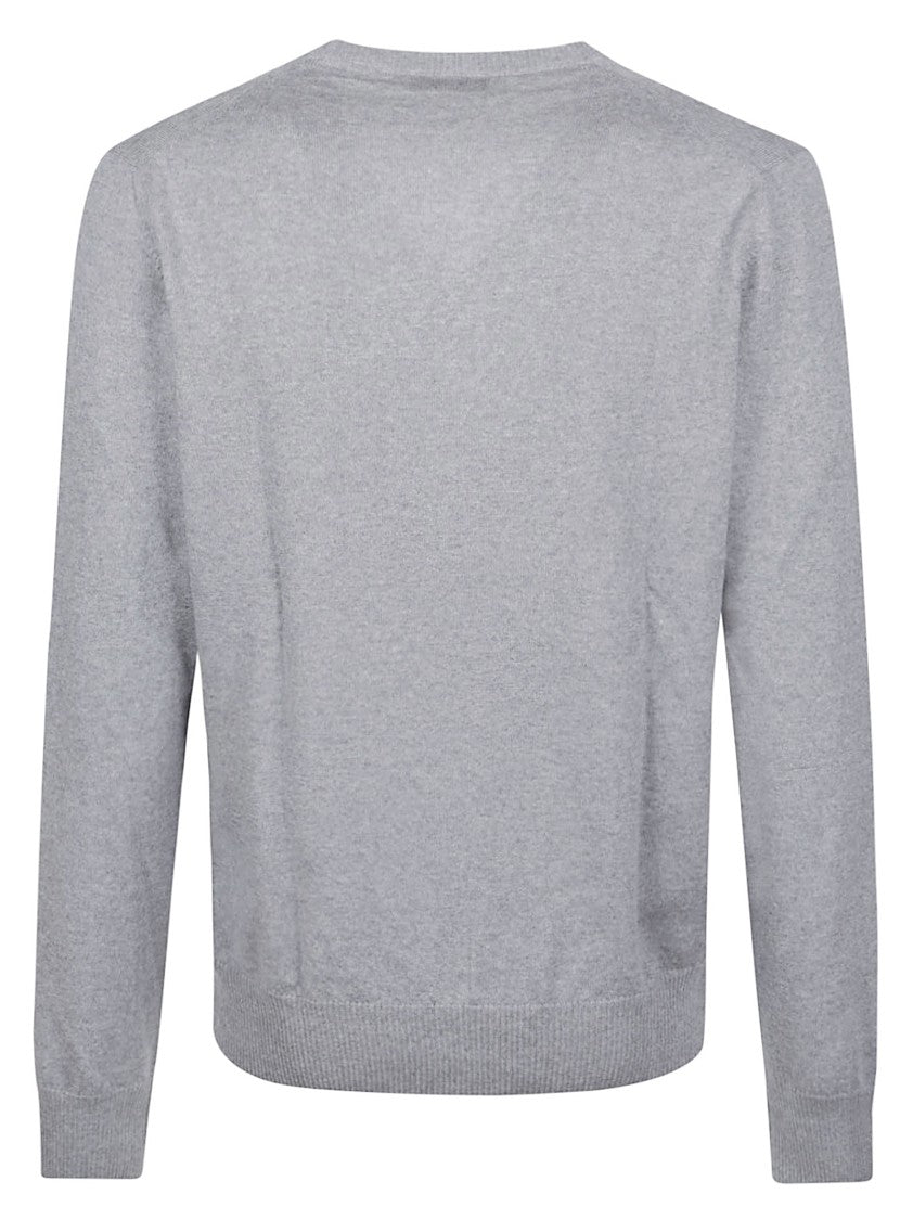 Fay V-Neck Fine Virgin Wool Sweater