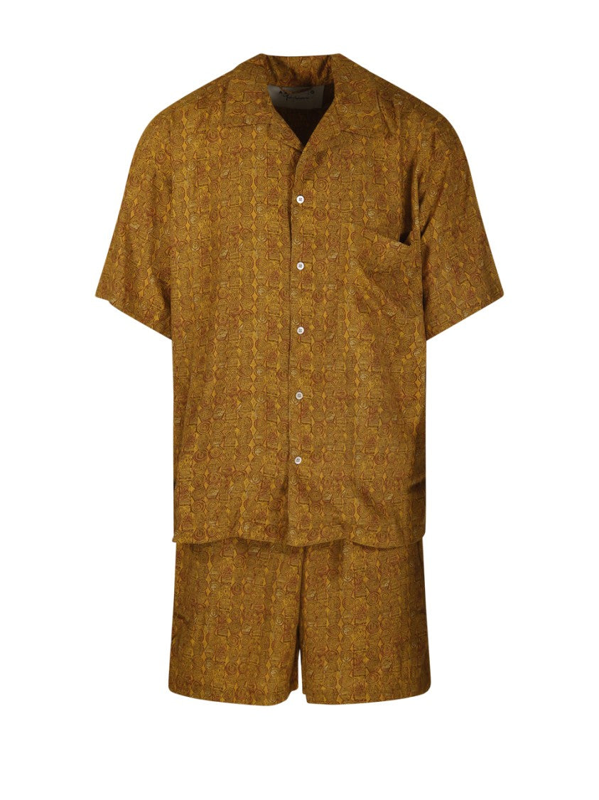 Archivio Short-Sleeved Button-Up Suit