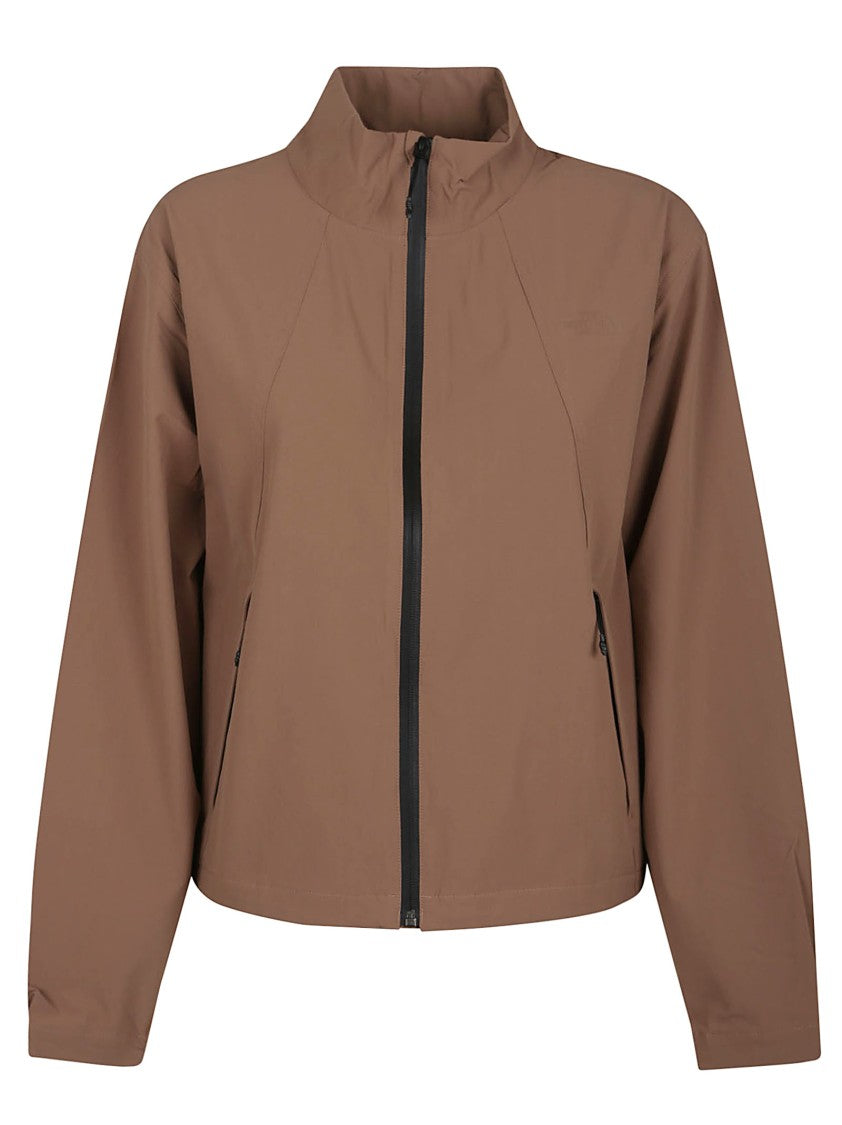 The North Face Tailored Brown Jacket With High Collar