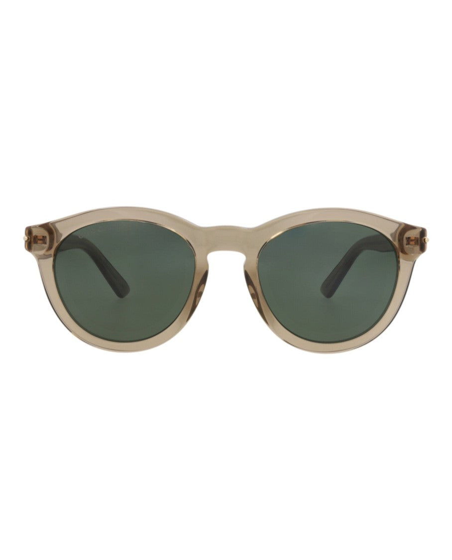 Gucci Round-Frame Recycled Acetate Sunglasses