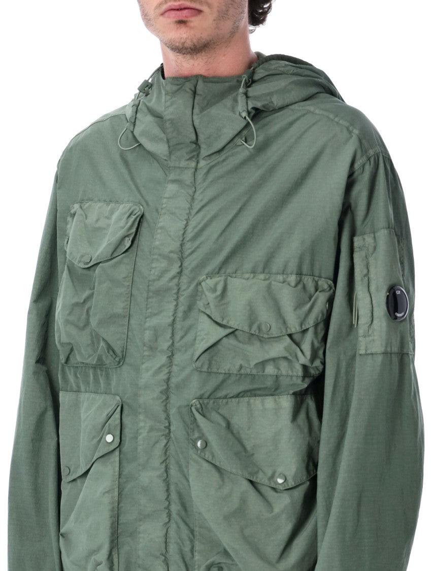 C.P. Company Flatt Nylon Goggle Hood Medium Jacket