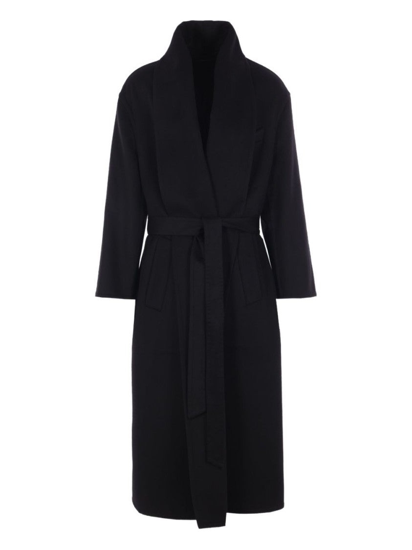 Tom Ford Belted Wool And Cashmere Blend Wrap Coat