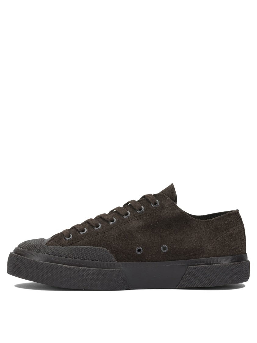 Superga Suede Leather Slip-On Sneakers