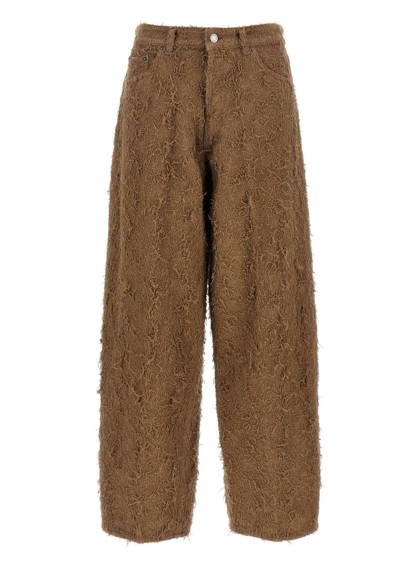 Haikure Becky Fur Denim' Jeans