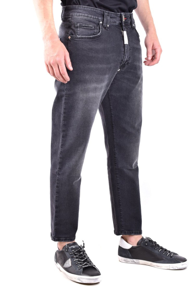 Philipp Plein Grey Denim Jeans