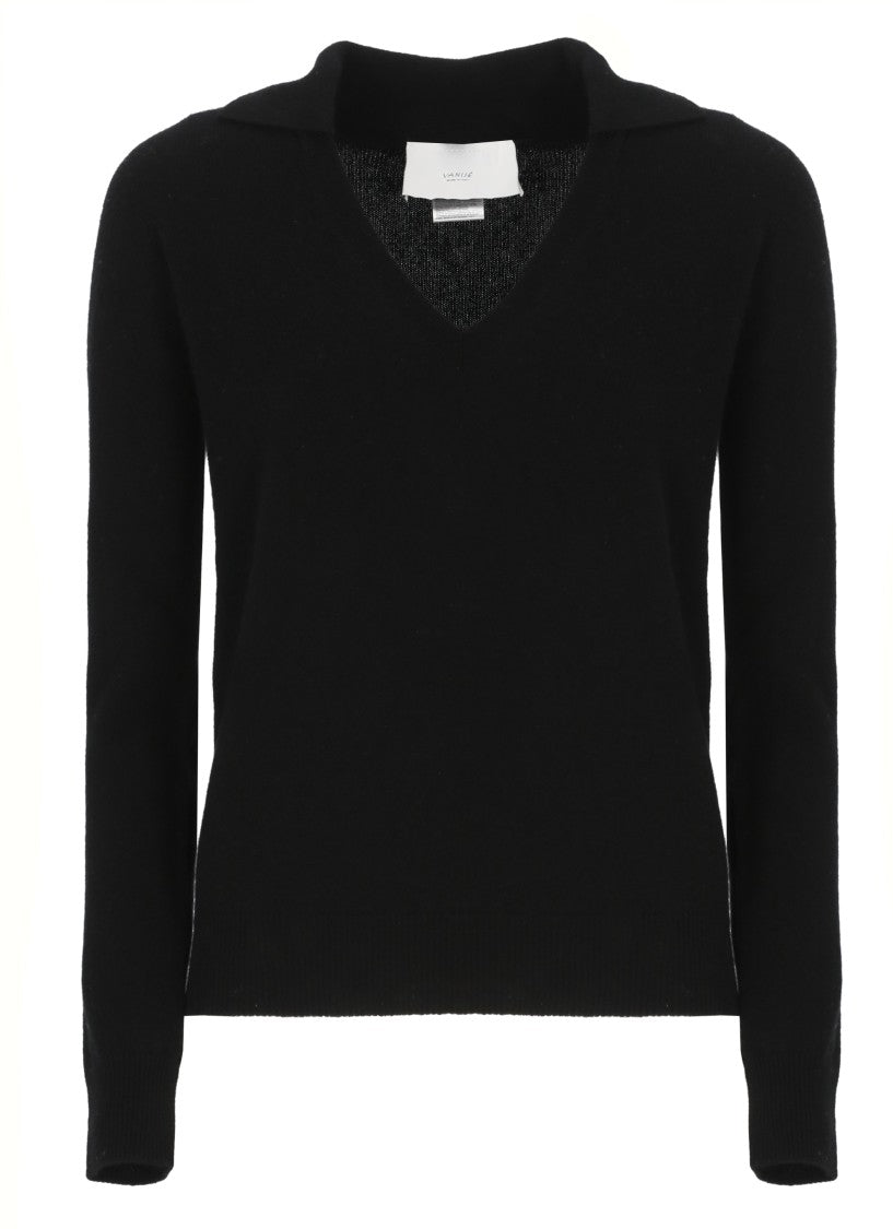 Vanisé Black Cashmere Sweater