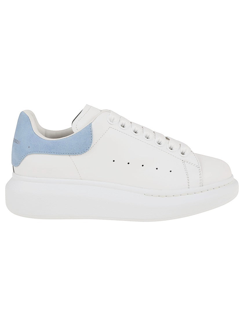 Alexander Mcqueen Oversized White Leather Sneakers
