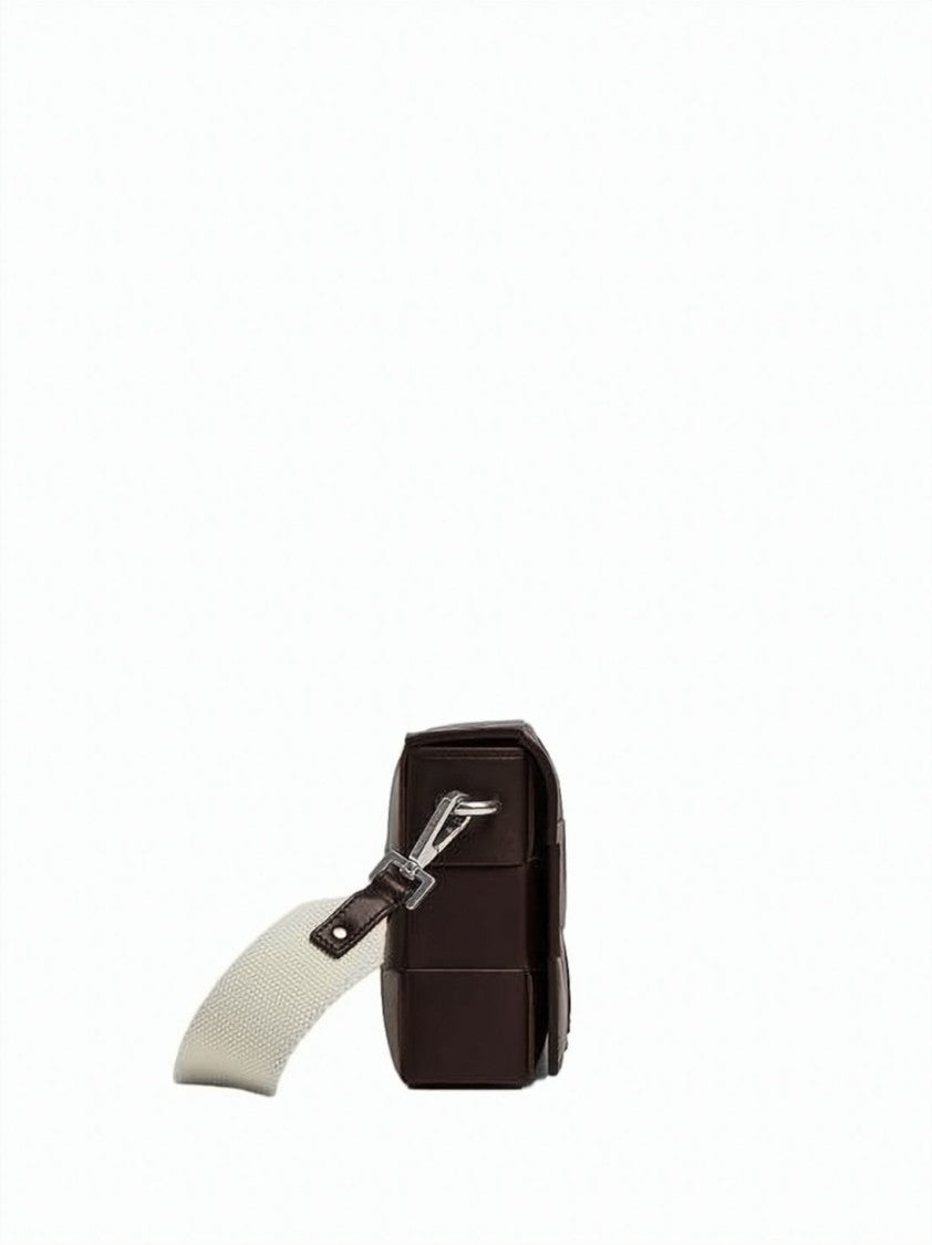 Bottega Veneta Rectangular Padded Leather Shoulder Bag With Detachable Strap
