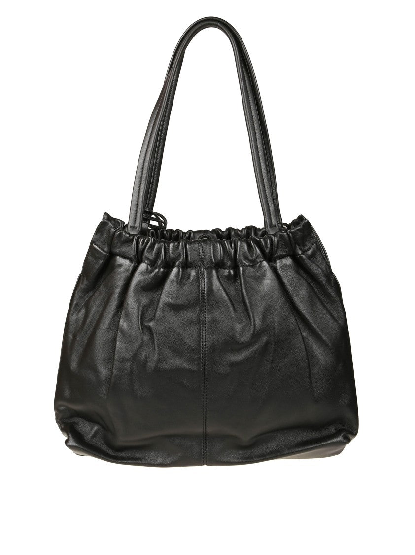 Marc Jacobs Structured Black Handbag With Clean Lines