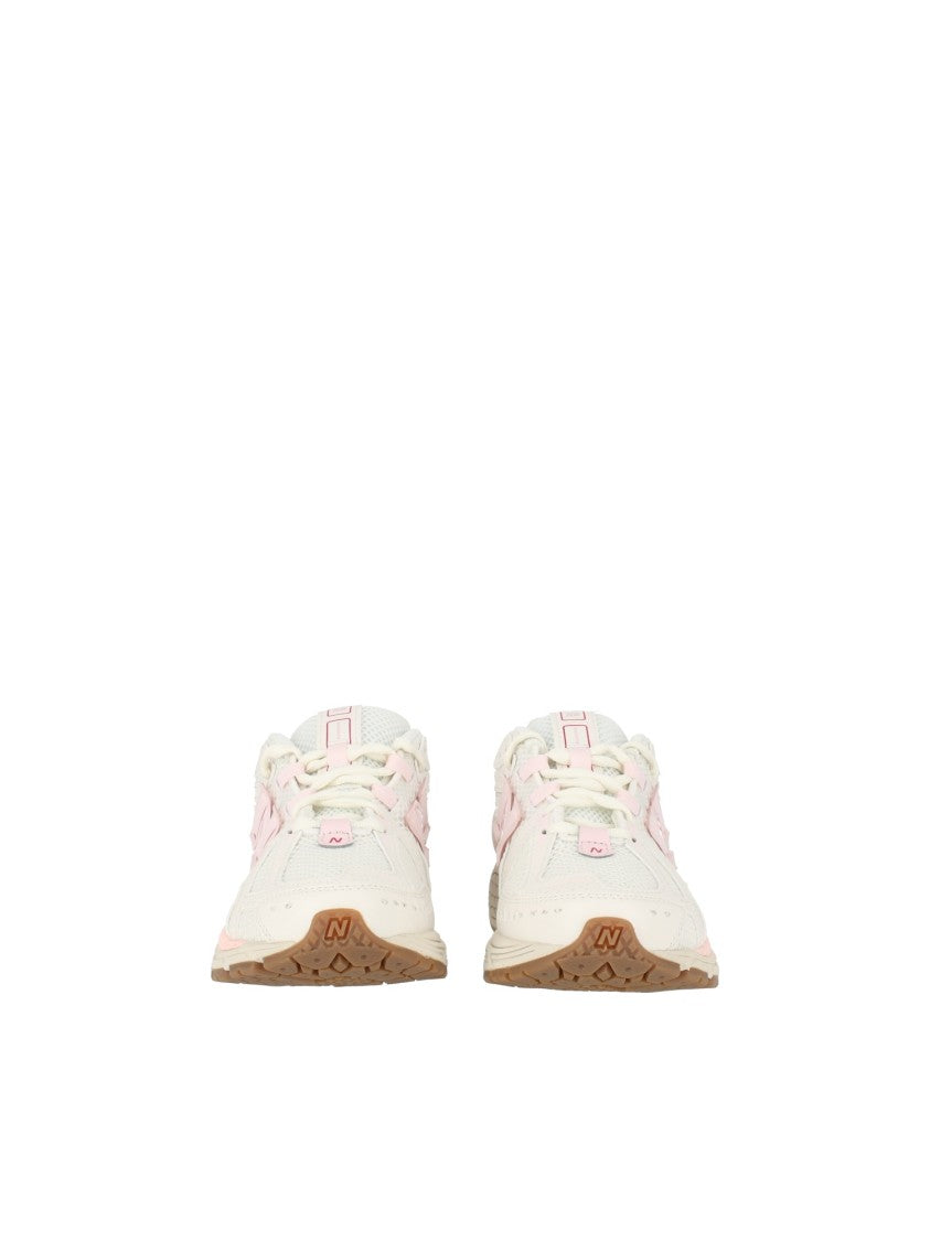New Balance Sea Salt/Pink Synthetic-Mesh Sneakers