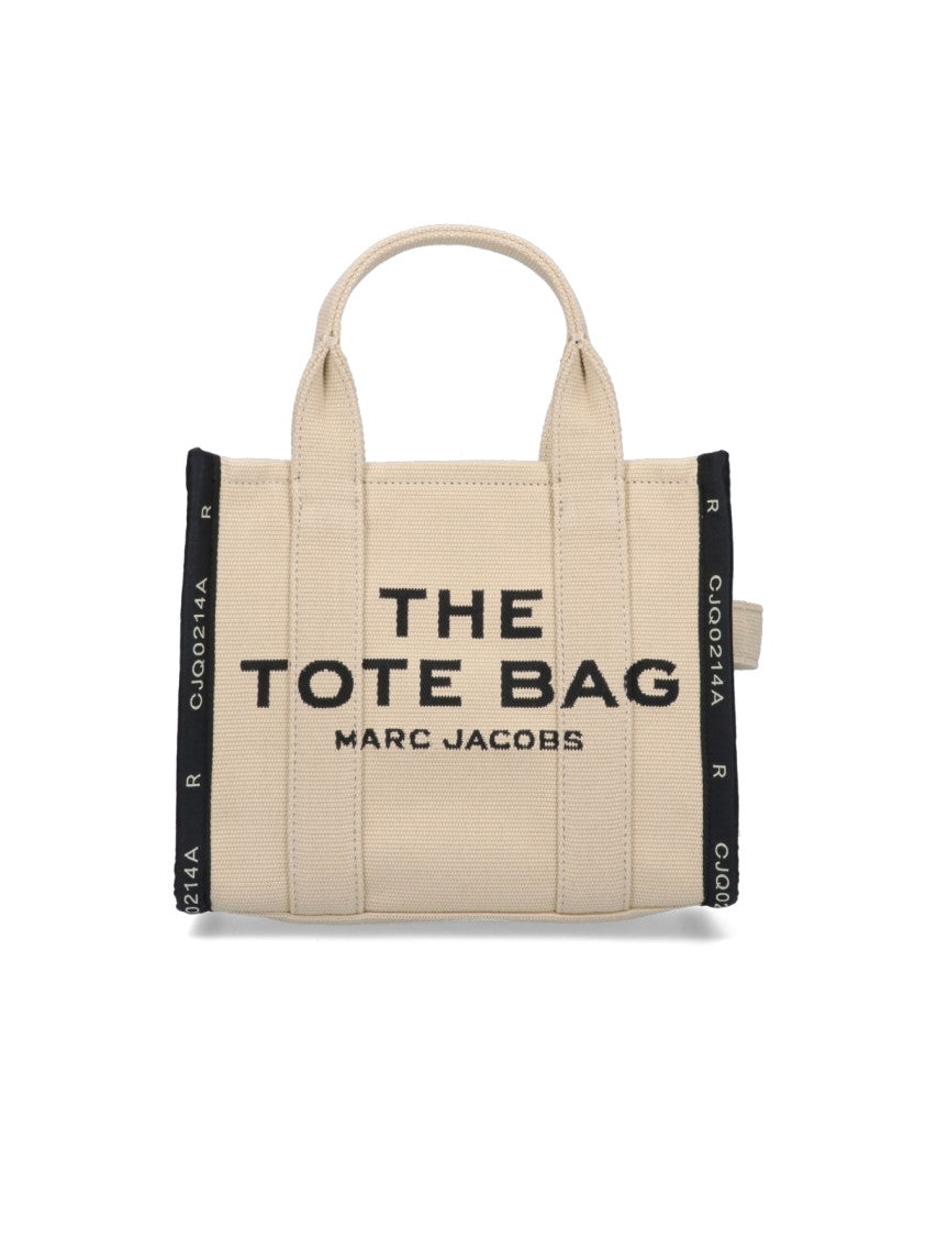 Marc Jacobs The Jacquard Small Tote Bag – Beige