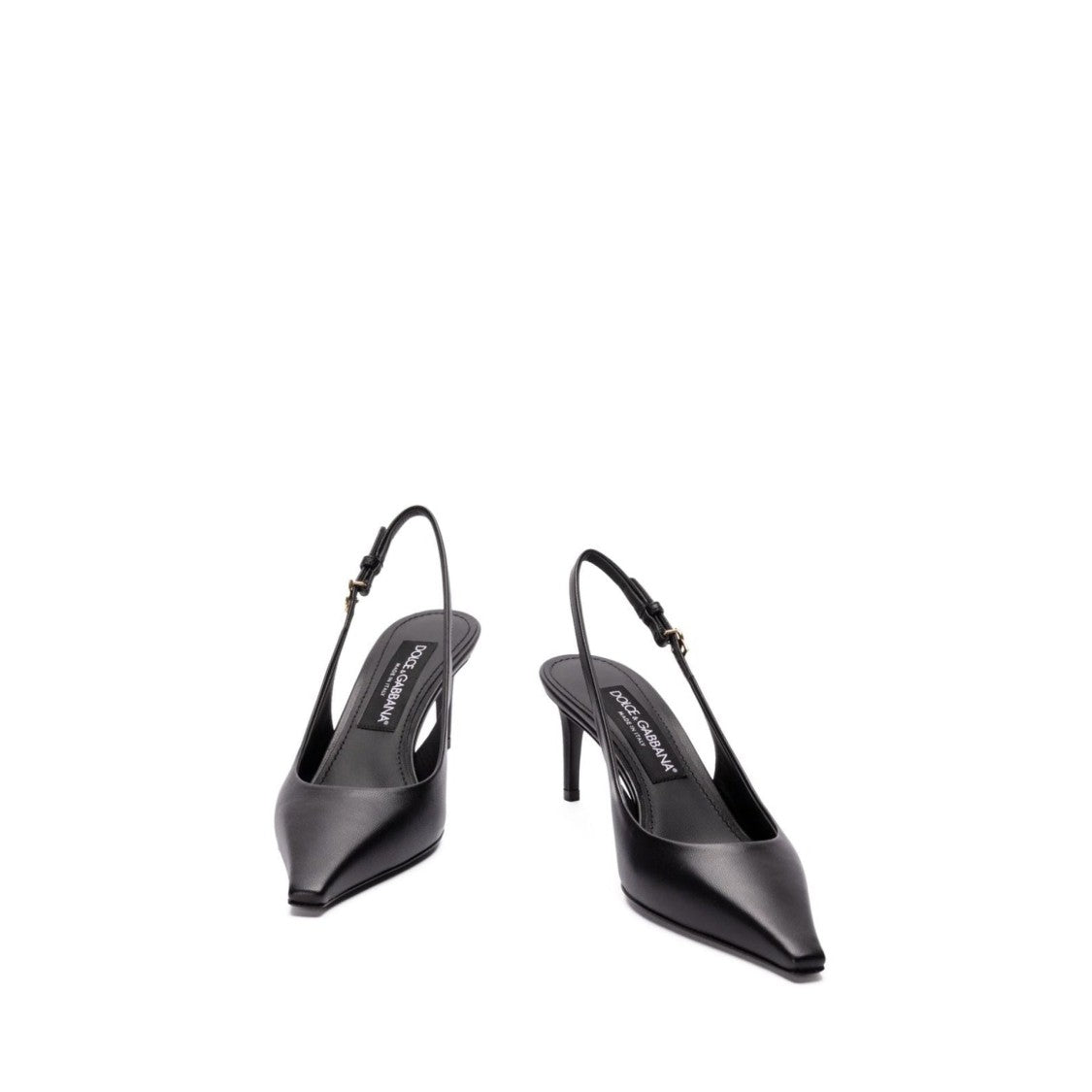 Dolce & Gabbana Leather Slingback Pumps