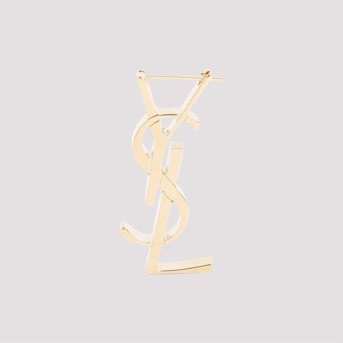 Saint Laurent Chunky Monogramme Earring