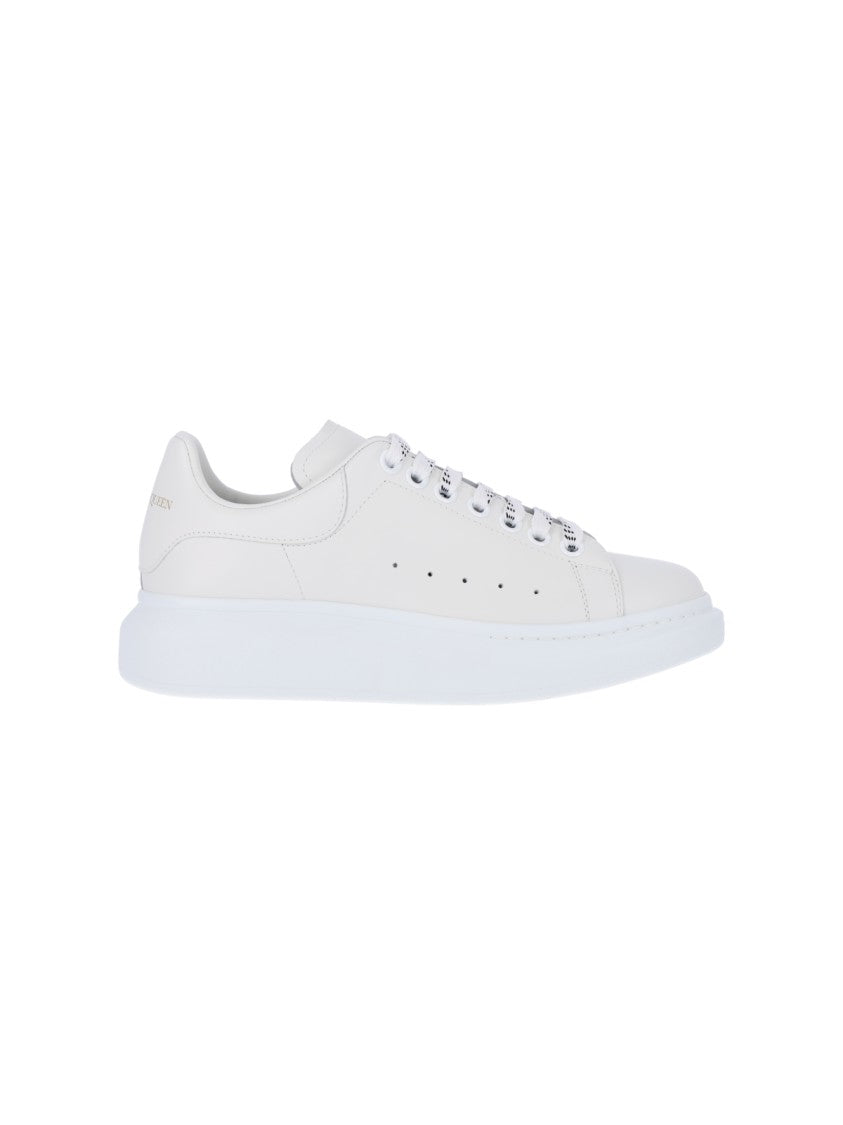 Alexander Mcqueen Platform Sneakers With Rounded Toe