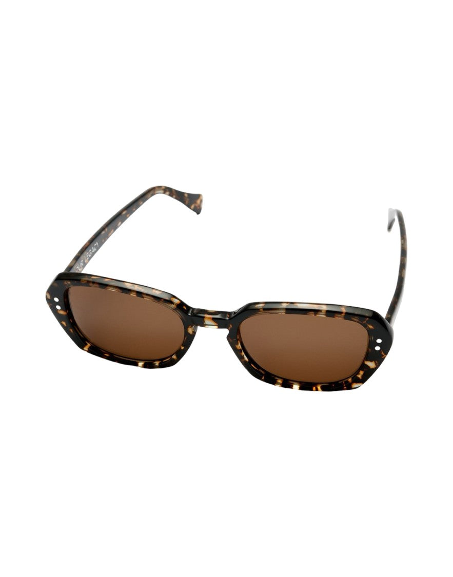 Our Legacy Rectangular Tortoiseshell Sunglasses With Slim Frame
