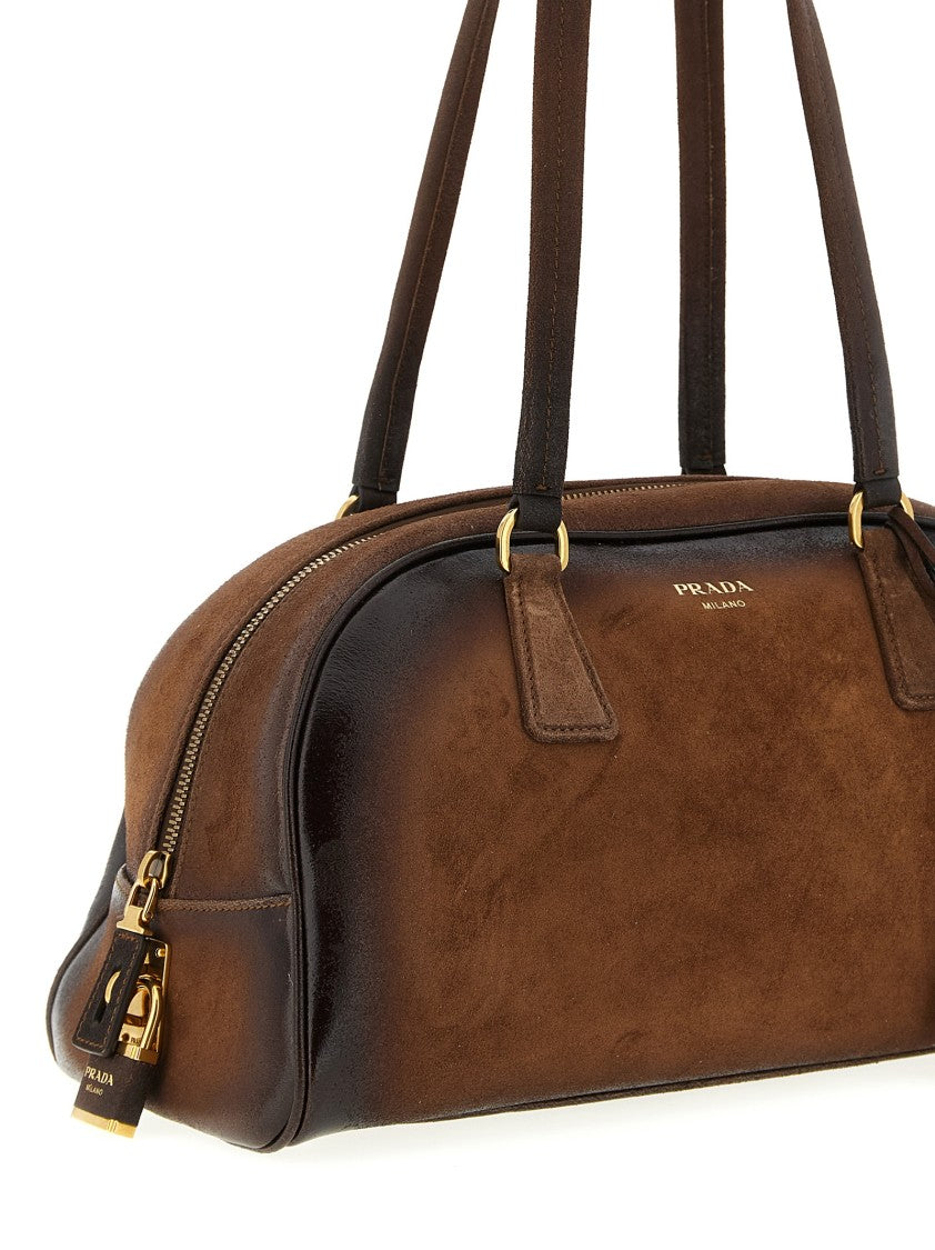 Prada Medium ' Bowling' Top Case