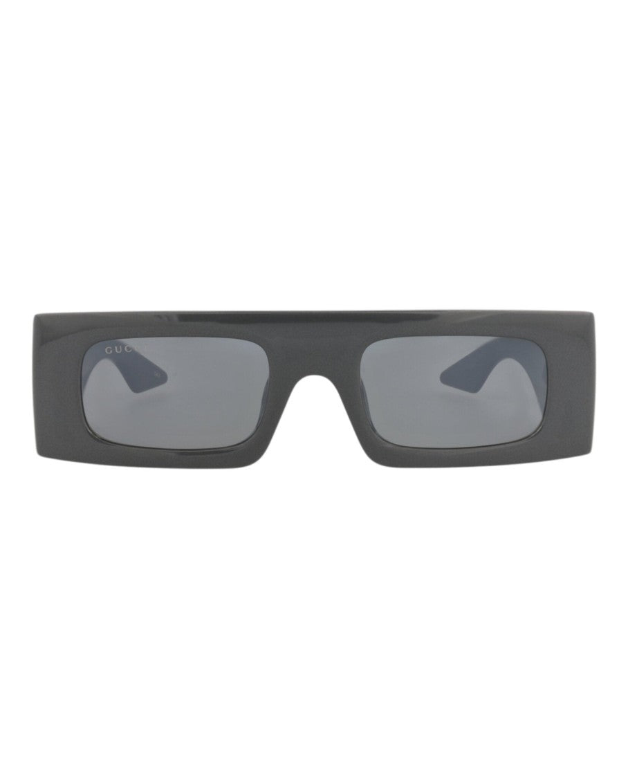 Gucci Shield-Frame Injection Sunglasses