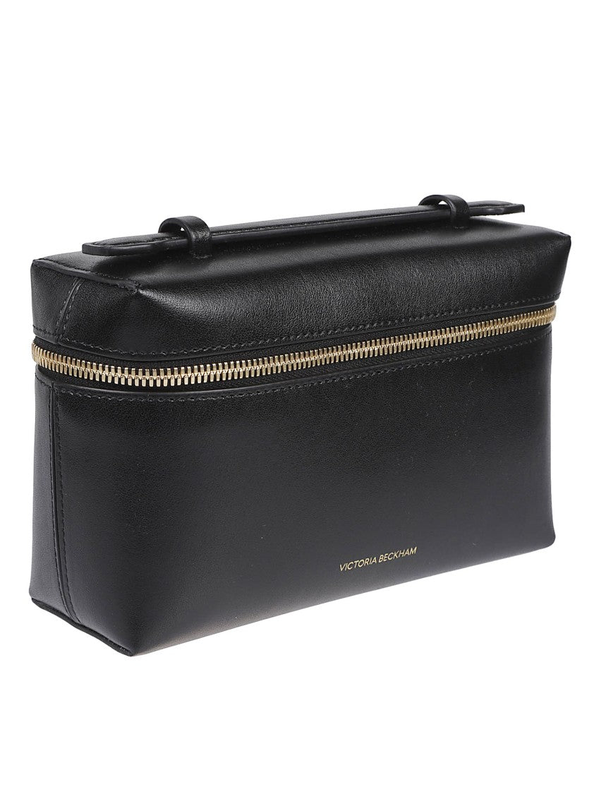 Victoria Beckham The Vanity Rectangular Calf Leather Crossbody Bag