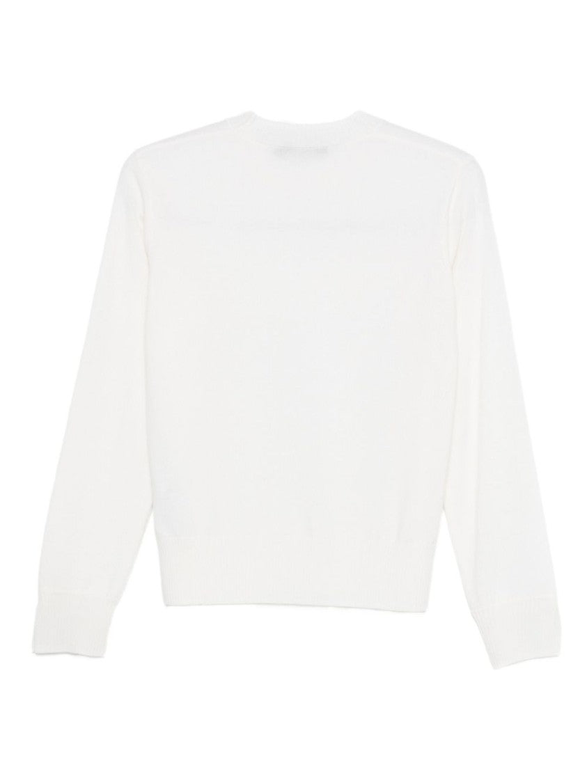 Seventy Sergio Tegon Cream Wool-Cashmere Blend Seventy Sweater