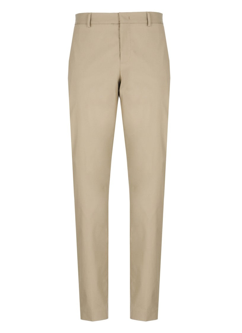 Pt Torino Cotton Tailored Trousers