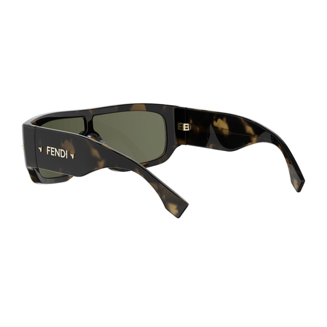 Fendi Havana Screen Bold Acetate Sunglasses