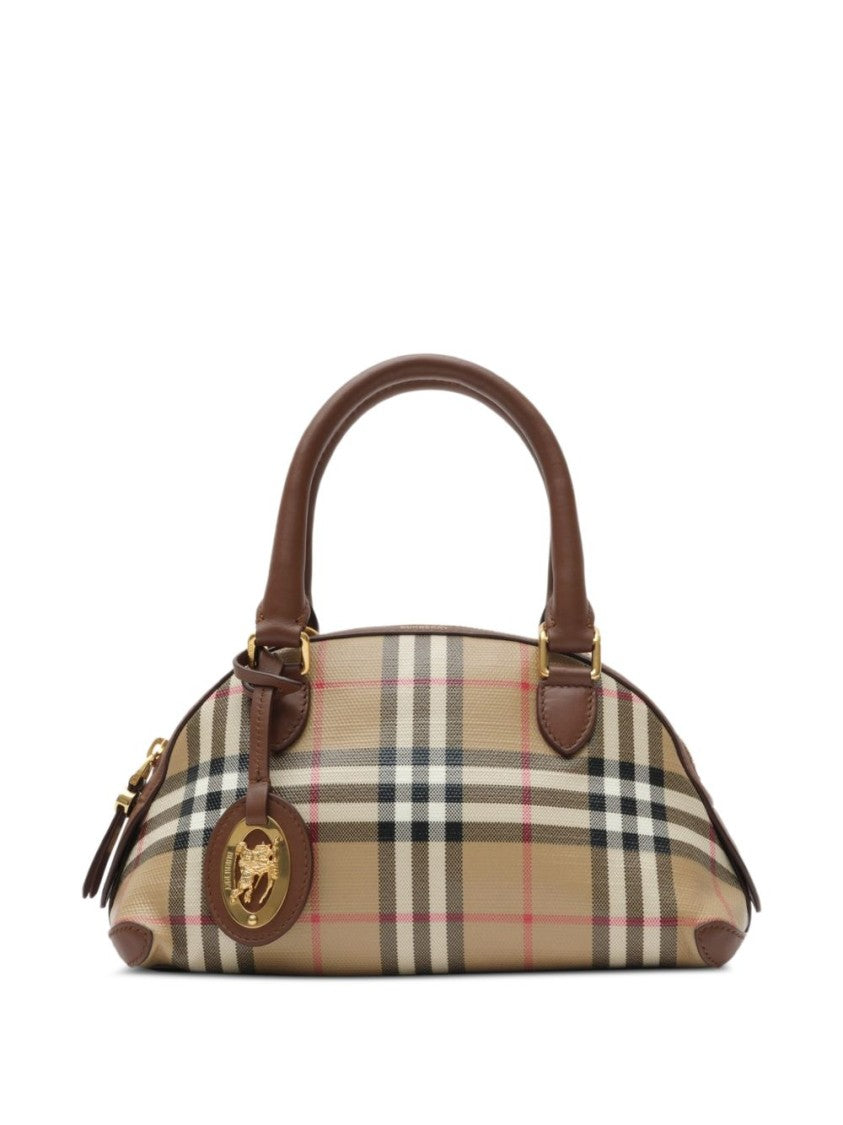 Burberry Primrose Mini Canvas Calfskin Handbag