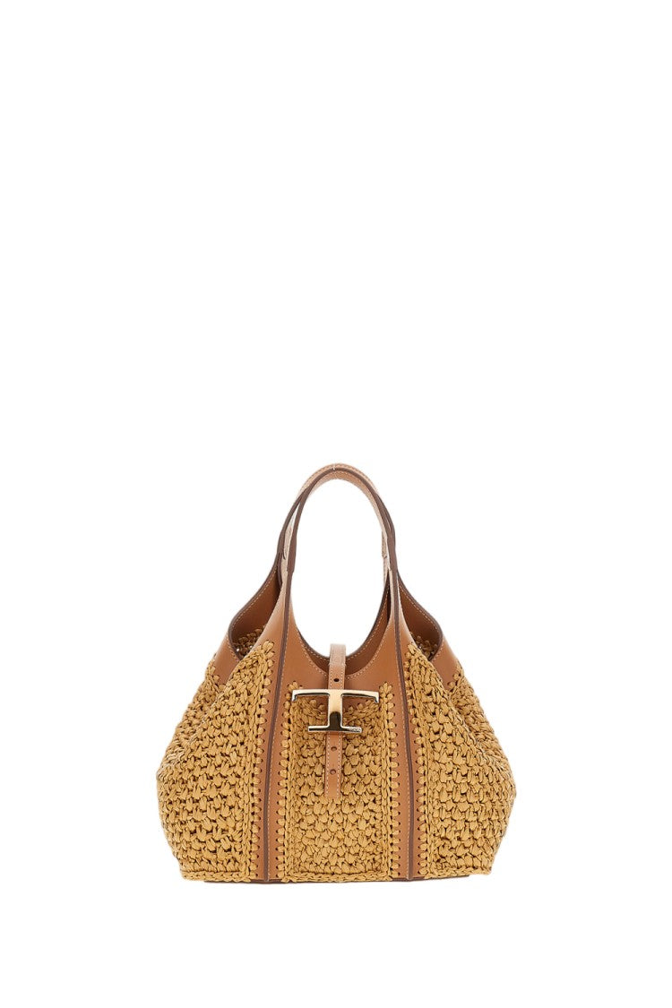 Tod's Mini Shopping Bag With Calfskin