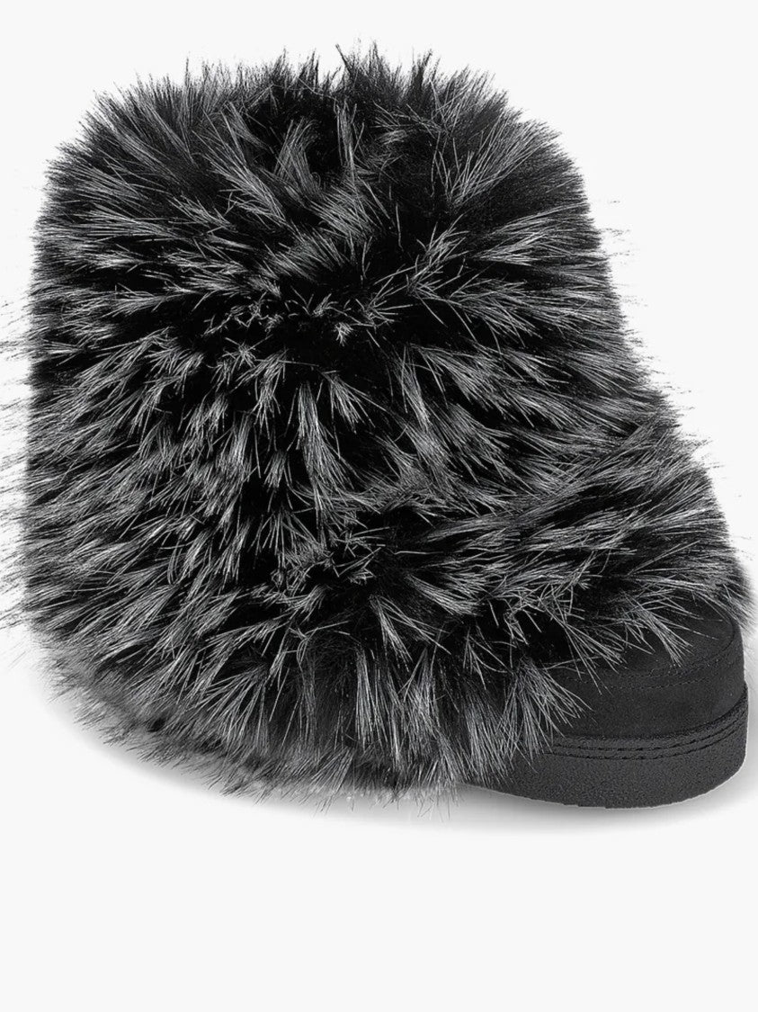 Inuikii Shearling Low-Profile Footwear With Plush Texture