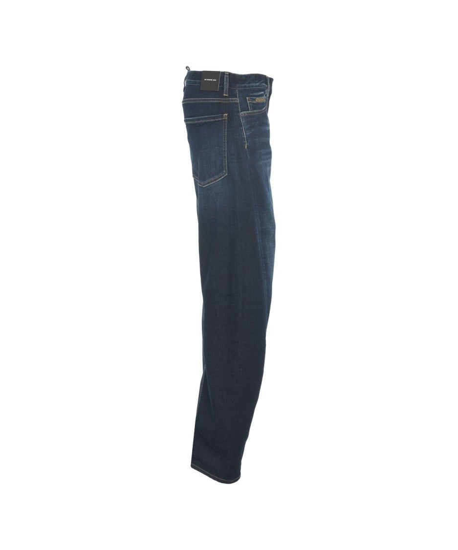Dsquared2 Wide-Leg Jeans With Classic Five-Pocket Design