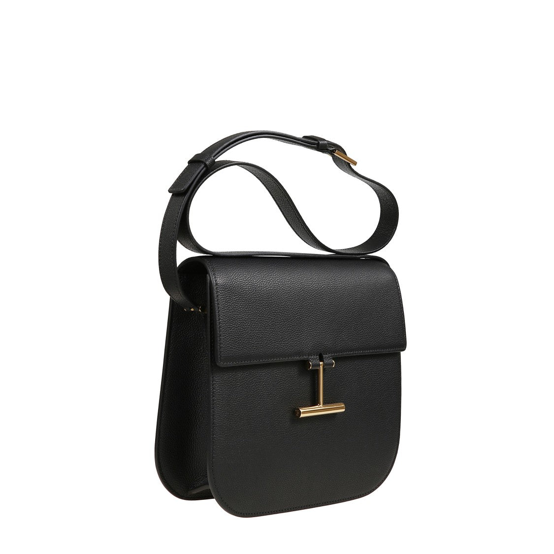 Tom Ford Gold Logo-Plated Shoulder Bag