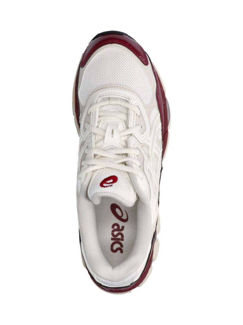 Asics Cream Fabric Gel-Nyc Low-Top Sneakers