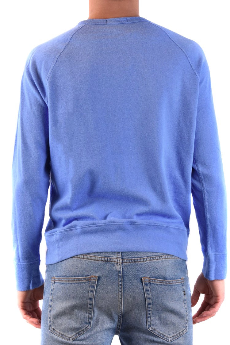 Polo Ralph Lauren Blue Classic Crew Neck Logo Sweatshirt