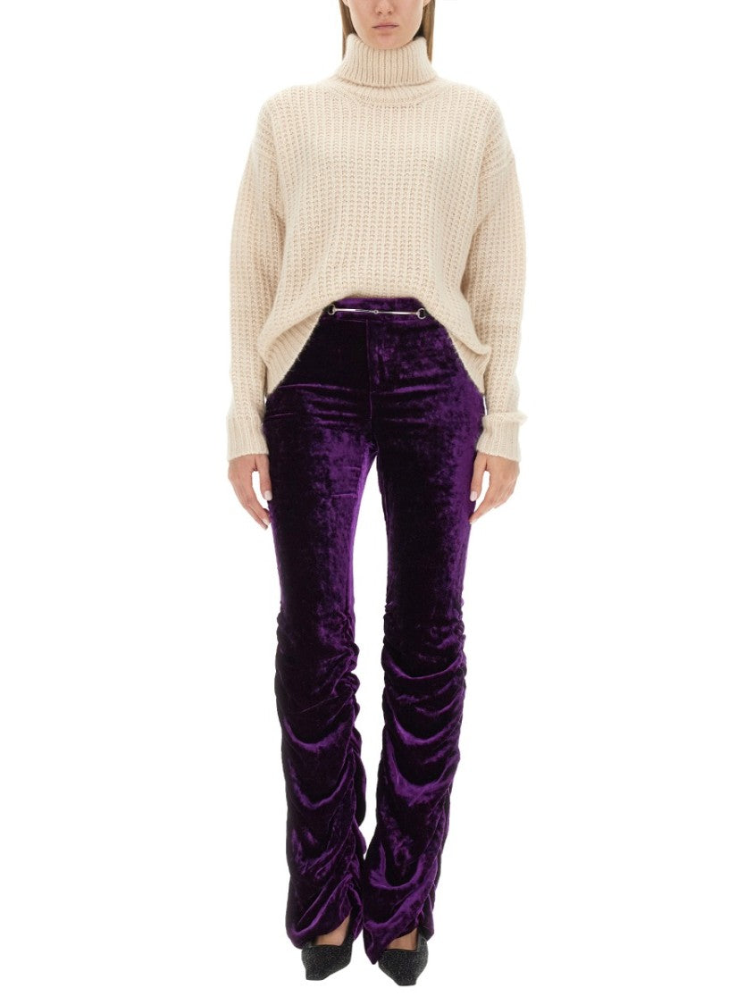Gucci Oversized Cashmere-Silk Turtleneck Sweater