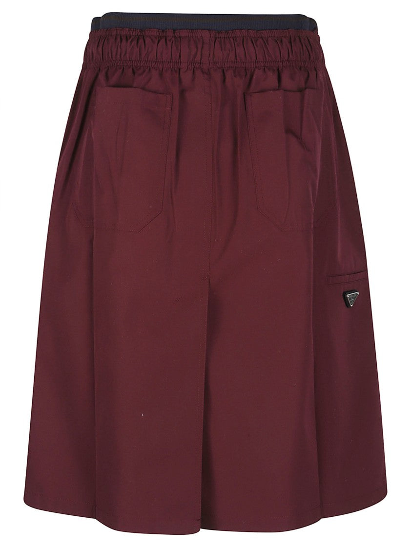 Prada Poplin Skirt