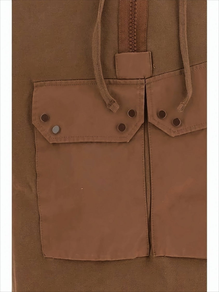 Ten C Relaxed Fit Half-Zip Hoodie