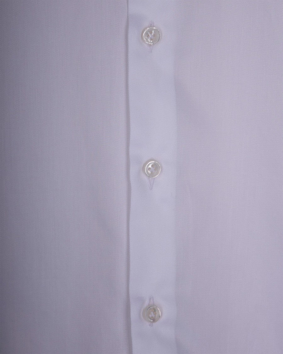 Sonrisa White Cotton Shirt