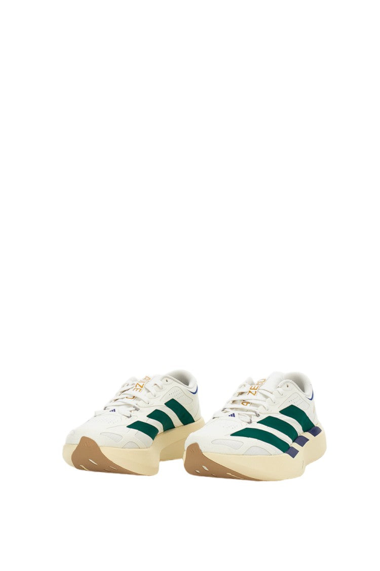 Adidas Originals White Adizero Evo Sl Exo Synthetic Suede Sneakers